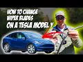How to Change the Wiper Blades on a Tesla Michelin Endurance XT