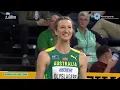 Women's High Jump Final 2024 #trackandfield2024  #womenshighjump