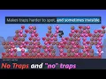 Making No Traps Terraria world with actually no traps and invisible ones