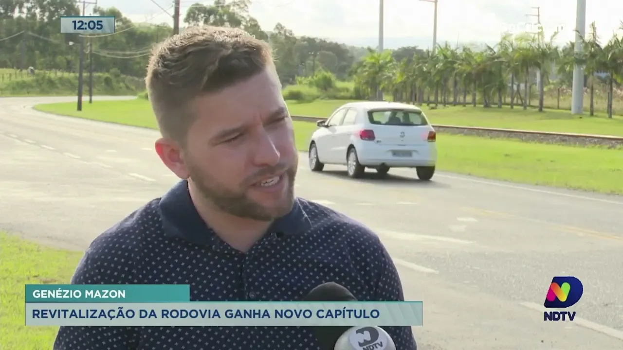 Revitalização da Rodovia Genésio Mazon é pleiteada por lideranças regionais