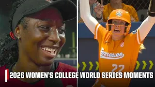 2026 Women s College World Series biggest moments compilation ESPN College Softball
