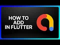 How To Add Google Admob In Flutter Tutorial
