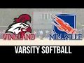 Vineland Varsity Softball vs Millville April 14th 2022