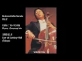 Brahms：Cello Sonata No.2／Yo-Yo Ma & Emanuel Ax (1989 LIVE)