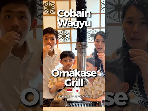 Semuanya WAGYU di sini 🤣 #internationalfamily #🇯🇵🇮🇩 #wagyu