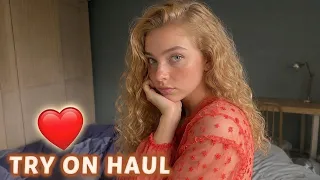 4k Transparent Lingerie See-through Dresses Trendy Micro Bikini Try-On Haul With Me