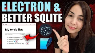 Electron JS Vite Better SQLite Complete Tutorial Build a Desktop App From Scratch to Installer