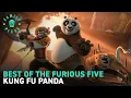 Every Epic Furious Five Scene Kung Fu Panda Franchise