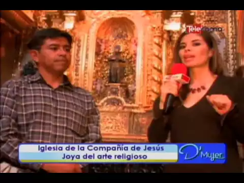 Iglesia de la Compañía de Jesús joya del arte religioso