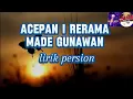 Download Lagu Acepan i Rerama! Made Gunawan! lirik #music2m #liriklagubali #acepanirerama#madegunawan #liriklagu