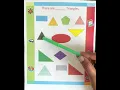 Shape based worksheets for Kindergarten with FREE printable