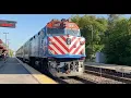 UP-NW Metra Trains in Edison Park September 15