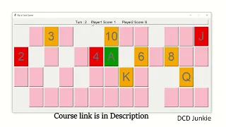 How to Make Card Game in Python with Tkinter