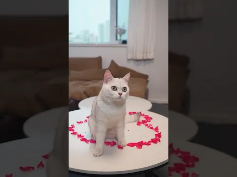 Bruno made heart petals for Sophie! 🥺😩
