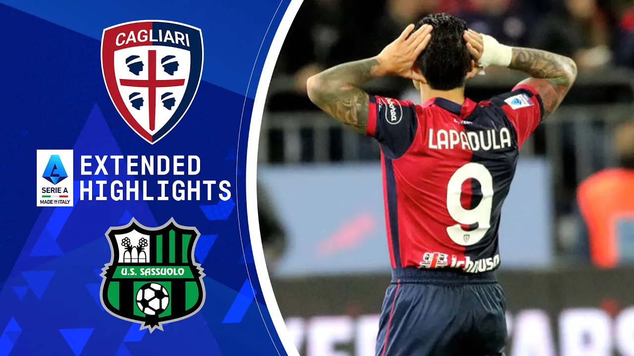 Cagliari vs. Sassuolo: Extended Highlights | Serie A | CBS ...