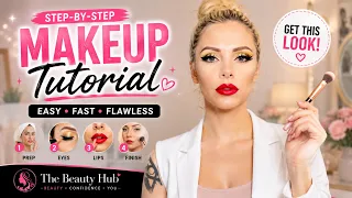 RED AND PINK Eyemakeup