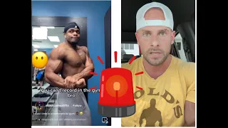 He canceled his gym membership because he wasn’t allowed to film in the locker room. 🤡🤡🤡