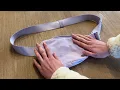 Close up of the Lululemon Athletica Everywhere Belt Bag Pastel Blue PSLB