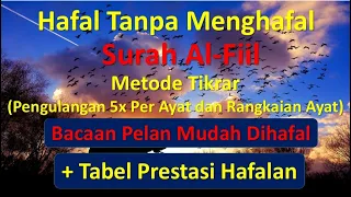 Download Hafal Tanpa Menghafal Surah Al-Fiil Metode | Tikrar Pengulangan MP3