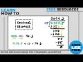 Standard Algorithm - Dividing Decimals 8 Detailed Practice Problems