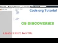 Code org CSD Unit 2 Lesson 2