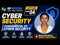 part 4 - Fundamentals of Cyber Security