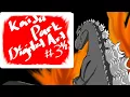 Digital art-legendary Godzilla and a half