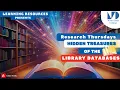 Hidden Treasures of the Library Databases
