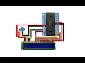 LM016 16x2 LCD run 4 counters using 1 variable with PIC16F877A MCU Method 1 LCD - OUT