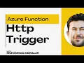 Azure Function HTTP Trigger Explained Advantages Disadvantages Code Example