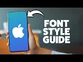 How To Change Message Font On iPhone 2026 Step-By-Step Tutorial