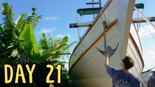 Hoisting Yabá’s anchors: which is the right one?— Sailing Yabá 189