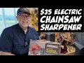 Harbor Freight s 35 Electric Chainsaw Sharpener First Use Honest Review
