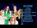 Def Leppard-Chart-toppers of the decade-Bestselling Tracks Lineup-Well-known