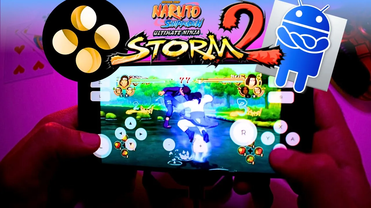 Naruto Shippuden Ultimate Ninja Storm 2 Skyline Android Gameplay - Skyline Emulator Edge - Mali GPU