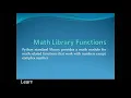 math library function in python math module in pythoon