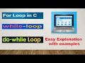 Loops in c For loop While loop do-while loop
