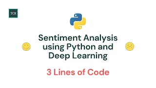 Sentiment Analysis using Python and Deep Learning DistilBERT in 3 lines of code