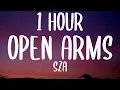 Download Lagu SZA - Open Arms (1 HOUR/Lyrics)
