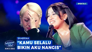 shabrina leanor gala bunga matahari sal priadi spektakuler show 3 indonesian idol 2025