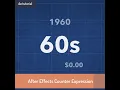 How to Create a Counter or Countdown in After Effects with Expressions