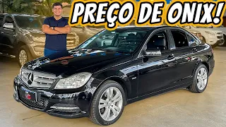 Mercedes-Benz C180 2012 - Sedã de LUXO que custa R$80 mil mas a MANUTENÇÃO é salgada...