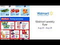 Walmart weekly flyer Aug 20 - Aug 26