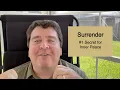Surrender - Secret for Inner Peace