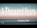 Christina Perri ft. Steve Kazee - A Thousand Years Part 2 (Lyrics)
