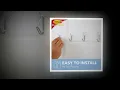 Command Small Wire Toggle Hooks Damage Free Hanging Wall Hooks with Adhesive Strips