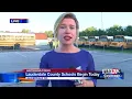 Busy Day for School Buses in Lauderdale County