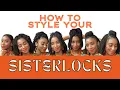 7 Stunning Ways to Style Your Sisterlocks Versatile Chic Looks