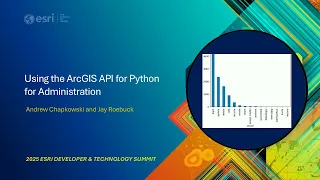 Using the ArcGIS API for Python for Administration
