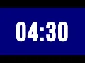 4 Minute 30 Second Timer with Epic Music High Energy Kids Timer Countdown Clock